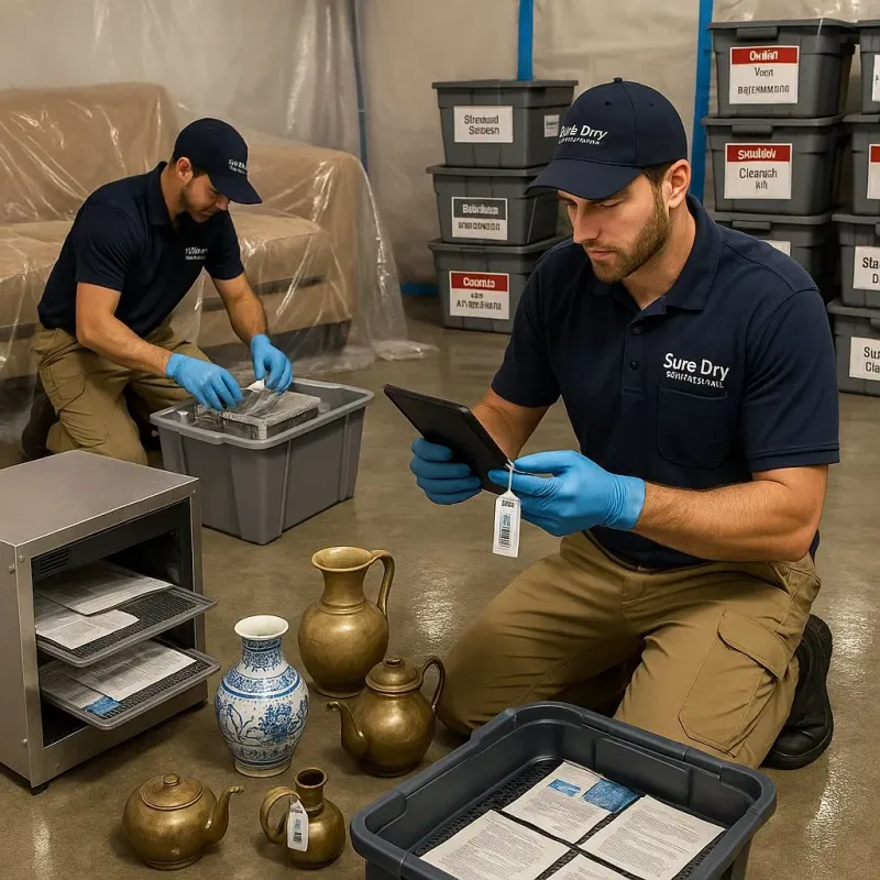 Content Protection and Restoration process in Northfield, NH