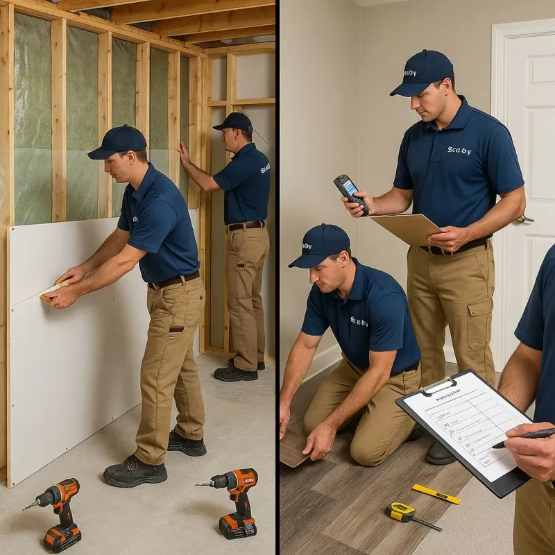 Repairs and Reconstruction process in Northfield, NH